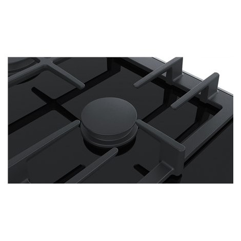 Bosch | PRB3A6B70 Series 8 | Hob | Gas on glass | Number of burners/cooking zones 2 | Rotary knobs | Black - 2
